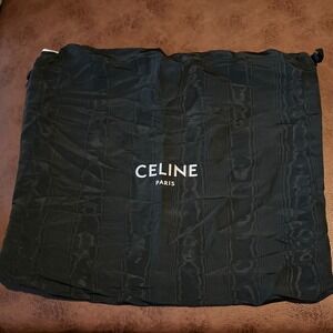 CELINE‎ PARIS Black Dust Bag Pouch Luxury Accessory For Designer Handbags